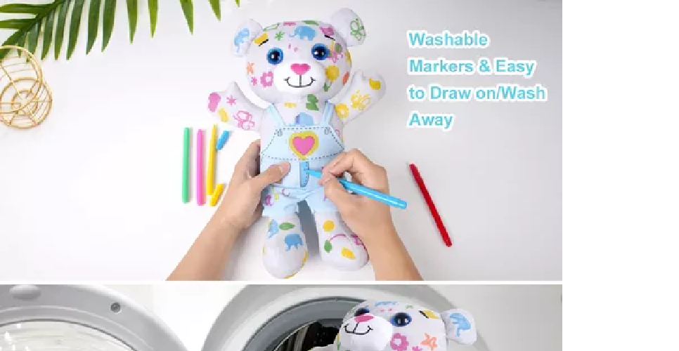 Miniatura 2 de oso peluche para pintar